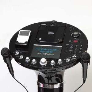The Singing Machine Pedestal Karoke System With iPod Dock iSM 1028 n 