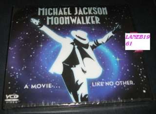 MICHAEL JACKSON MOONWALKER ORIGINAL VCD DVD 4800627054075  