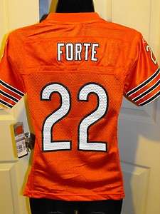 NEW Matt Forte #22 Chicago Bears REEBOK YOUTH XLARGE XL 18 20 Orange 