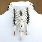 Apache Indian Style Breast Plate Bone Choker items in Paddys Treasures 
