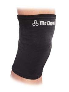 McDavid 510R_L Elastic Knee Support Brace Sleeve 9 Black Level 1 