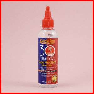 SALON PRO 30 SEC Super Hair Bond Glue Remover 4 fl oz  