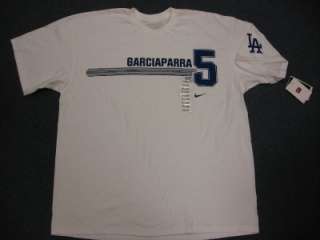   LA Dodger Garciaparra 3B #5 Baseball Nomar player Shirt ~XL  