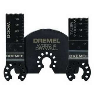 Dremel Multi Max 3 Piece Cutting Assortment Pack MM491 NEW 