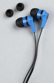 Skullcandy The Inkd 20 Earbuds with Mic in Blue Black  Karmaloop 