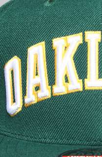 American Needle Hats The Oakland Athletics Second Skin Snapback Cap in 
