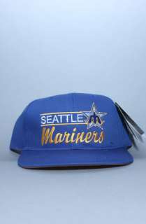 123SNAPBACKS Seattle Mariners Snapback HatScript  Karmaloop 