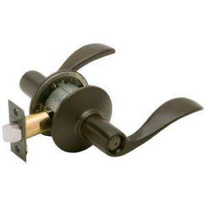 Schlage Accent Oil Rubbed Bronze Bed and Bath Lever F40 ACC 613 at The 