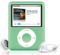   shuffle   Apple iPod Nano  Player (inkl. Video Funktion) 8 GB blau