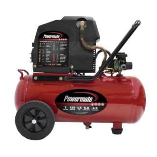 Powermate 7 Gal. Electric Air Compressor With Extra Value Kit 