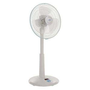 SPT 14 in. 3 Speed Adjustable Height Oscillating Pedestal Fan with 