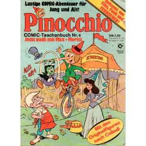 Pinocchio Comic Taschenbuch # 4, mit Max + Moritz (Pinocchio)  