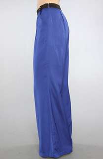 aryn K The Wide Leg Dress Pant in Persian Blue  Karmaloop 