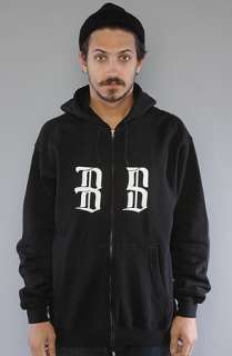 BLVCK SCVLE The Olde BS Lunar Moon Zip Up Hoody in Black  Karmaloop 