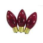 C7 Red Replacement Bulb (16 total bulbs, 2 sets of 8)