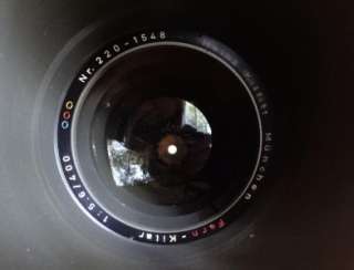 HEINZ KILFITT 15.6/400 Fern Kilar Vintage Huge Camera Lens Objektiv 