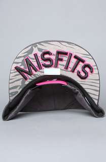 TRUKFIT The Misfits Snapback in Charcoal and White  Karmaloop 