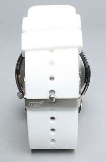 Flud Watches The Exchange Watch in White and Black  Karmaloop 