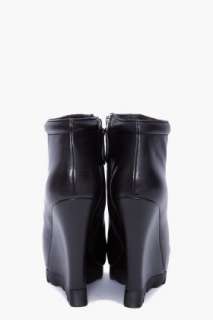 CAMILLA SKOVGAARD saw sole wedge ankle booties boots  
