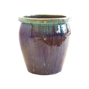 Ceramic Pottery Collection 20 in. Glazed Ceramic Pot JD9189B at The 