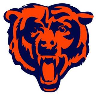 Fathead 40 In. x 39 In. Chicago Bears Logo Wall Appliques FH14 14008 