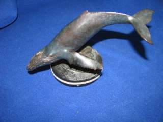 Humpback Whale Bronze Statue by Randy Puckett  