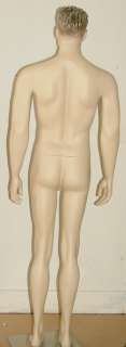New 6H Skintone Male Adult Mannequin Torso Form PHB  