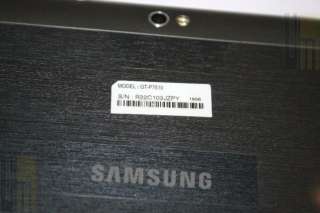 Samsung Galaxy GT P7510 10.1in Tegra 2/1GHz 16GB Wi Fi Android Tablet 