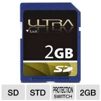 Click to view Ultra ULTRA2GBSD SD Flash Card   2GB