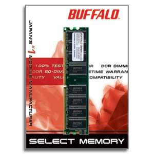 Buffalo Select 1024MB PC3200 DDR 400MHz Memory 