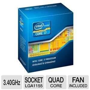 Intel Core i7 2600K BX80623I72600K Unlocked Processor   Quad Core, 8MB 