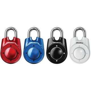 Master Lock Speed Dial Set Your Own Combination Padlock 1500IDHC at 