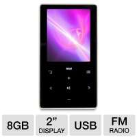 RCA M6208 Portable Media Player   8GB, 2 Display, Touch control 