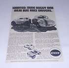 1970 Cox models ad ~ Baja Bug, Corsair II, PT 19, etc
