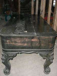 LATE 1800s IVERS AND POND BOSTON BABY GRAND PIANO LOOK  