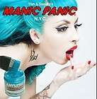amplified manic panic atomic turquoise blue green hair dye punk