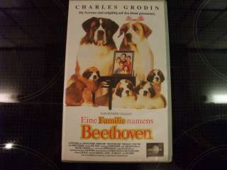 Kinderfilme   Videokasetten, Däumelinchen + ein Hund n. Beethoven in 