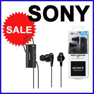 New Sony MDR NC13 Noise Cancelling Headphones Black 4 905524 700800 