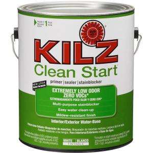 KILZ Clean Start 1 Gal. Latex Primer, Sealer and Stain Blocker L211001 