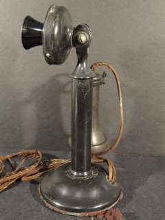 Vintage Early Western Electric Pat 1904 CANDLESTICK TELEPHONE Model 
