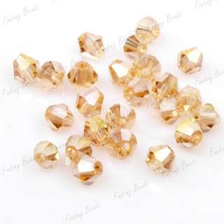 120pcs AB Swaroski Crystal Bicone bead charm CR0213  