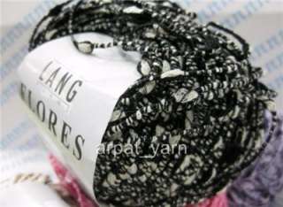Lang Flores Fancy slubbed cotton Knitting Yarn  