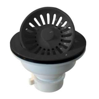 Westbrass 4 1/2 In. Push/Pull Sink Strainer in Black D2143P 54 at The 