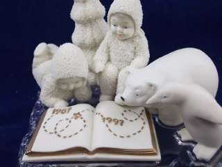   Snowbabies Journey Lets Go See Jack Frost Snowbaby Figurines + Base