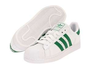 Adidas Superstar II G17069 White/Green US Mens 9.5 11  