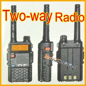 Walkie Talkies UHF/VHF Ham Radio Handheld FM Transceiver 2 way Radio 