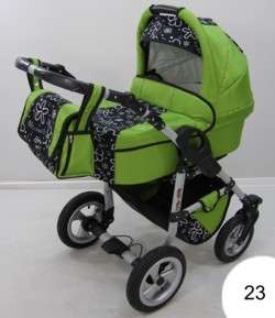 LUXUS Kombikinderwagen ORION 3 in 1 + Babyschale + GRATIS in 47 FARBEN 