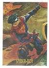 Marvel vs DC Comics Amalgam 1996 Canvas Insert Trading Card #7 Spider 