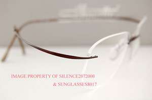 New Silhouette Eyeglasses Frames MUST 7799 6062 BROWN  