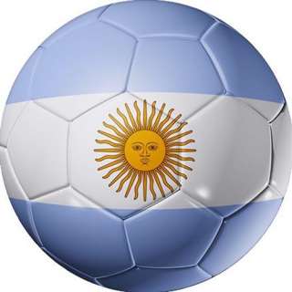 WORLD CUP SOCCER ARGENTINA BALL FLAG MOUSE PAD MESSI  